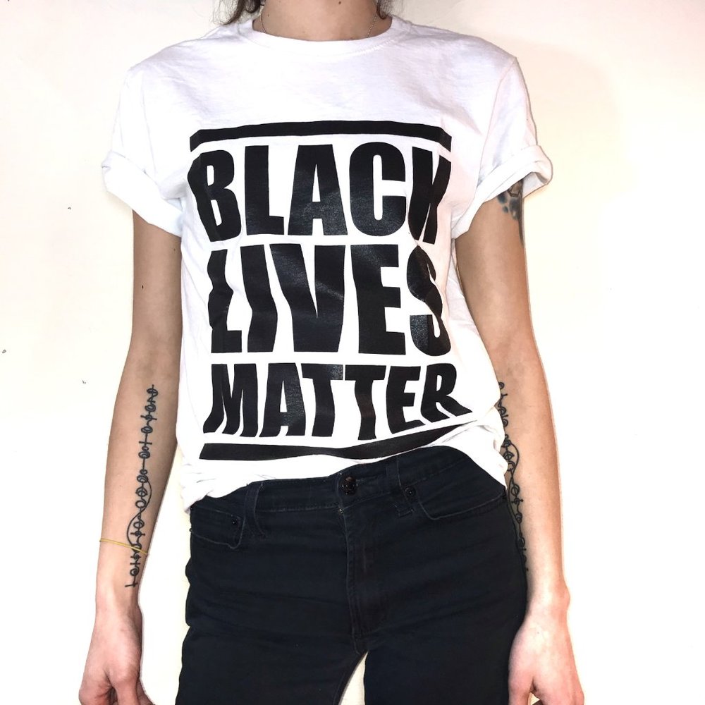 Black Lives Matter radical protest t-shirt